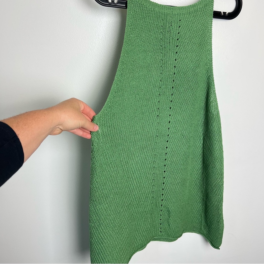 GiGiO Green Knit Sweater NWOT Women’s‎ Tunic Shirt - Picture 2 of 7